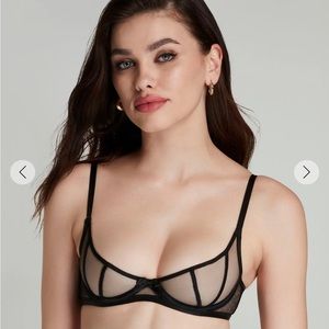 Agent Provocateur Ellise Demi Cup Underwired Bra and thong